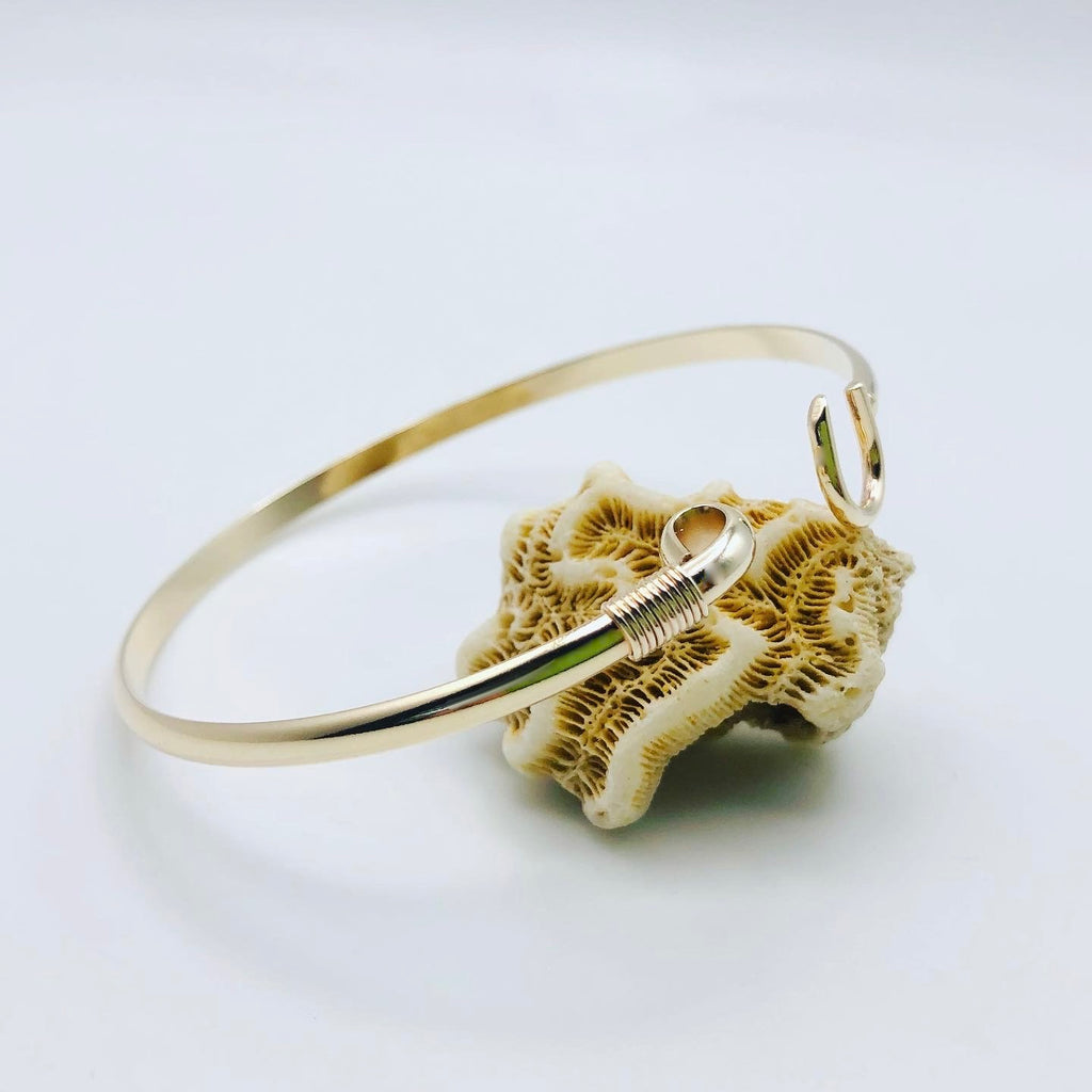 Vieques Caribbean Hook Bracelet 14k gold-filled