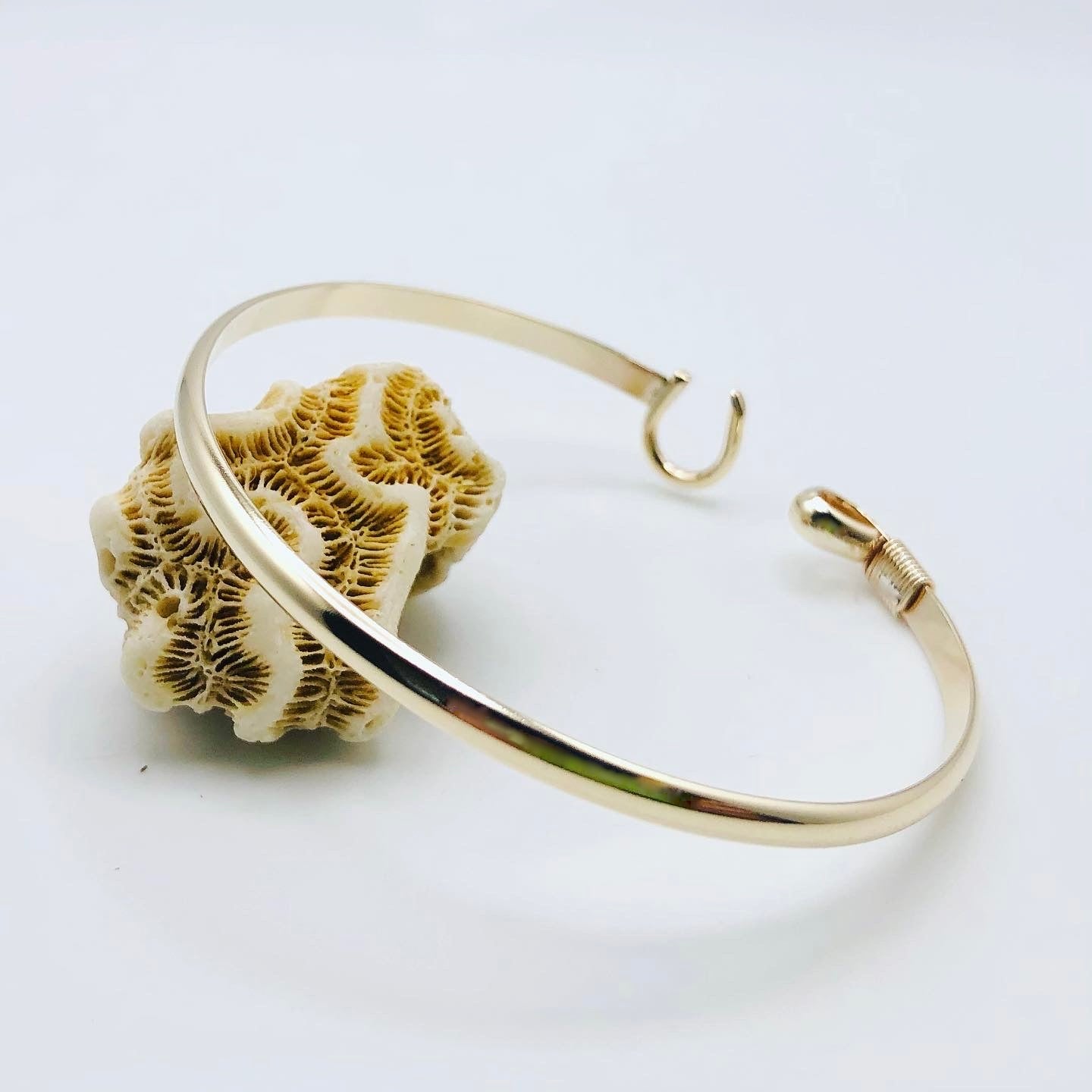 Vieques Caribbean Hook Bracelet 14k gold-filled