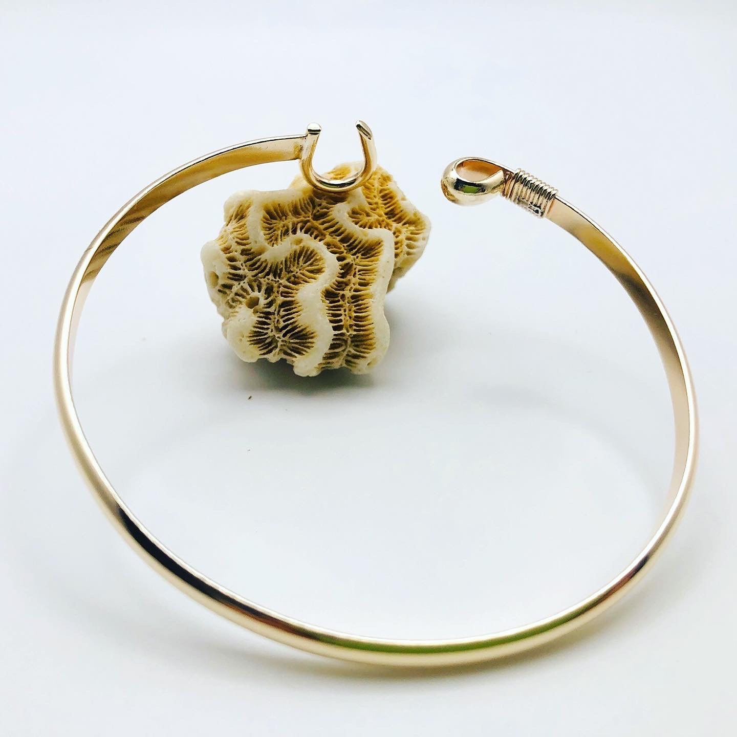 Vieques Caribbean Hook Bracelet 14k gold-filled
