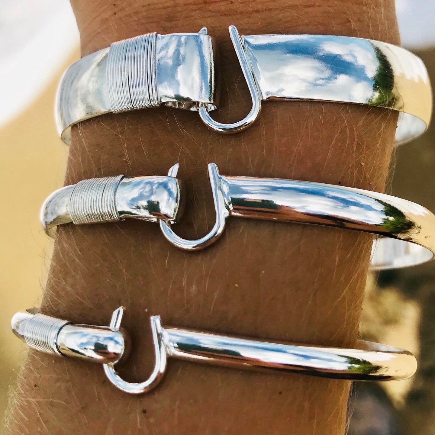 Sterling Silver Caribbean Hook - Isla Oddball