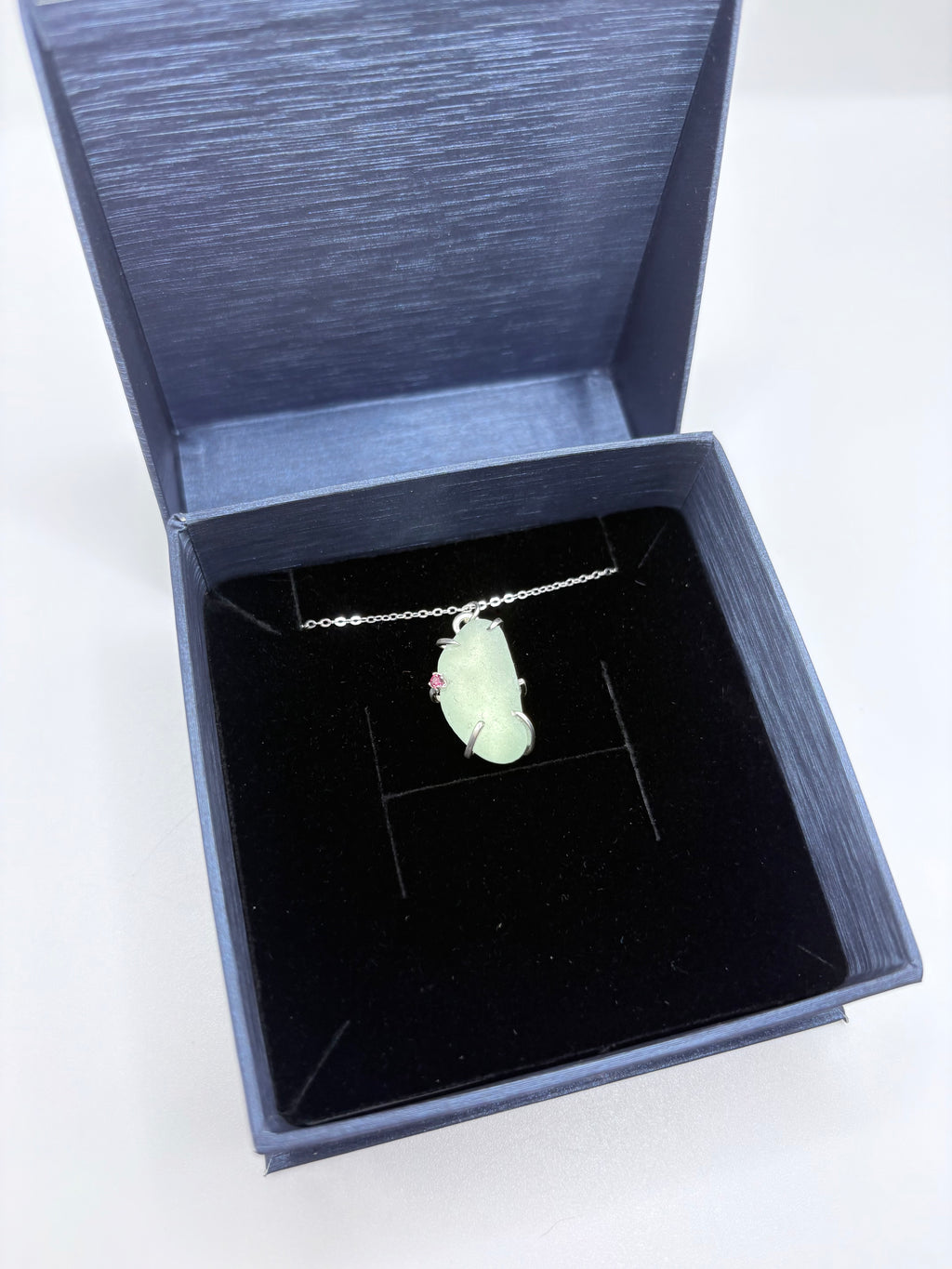 Pretty in Pink Seaglass Necklace