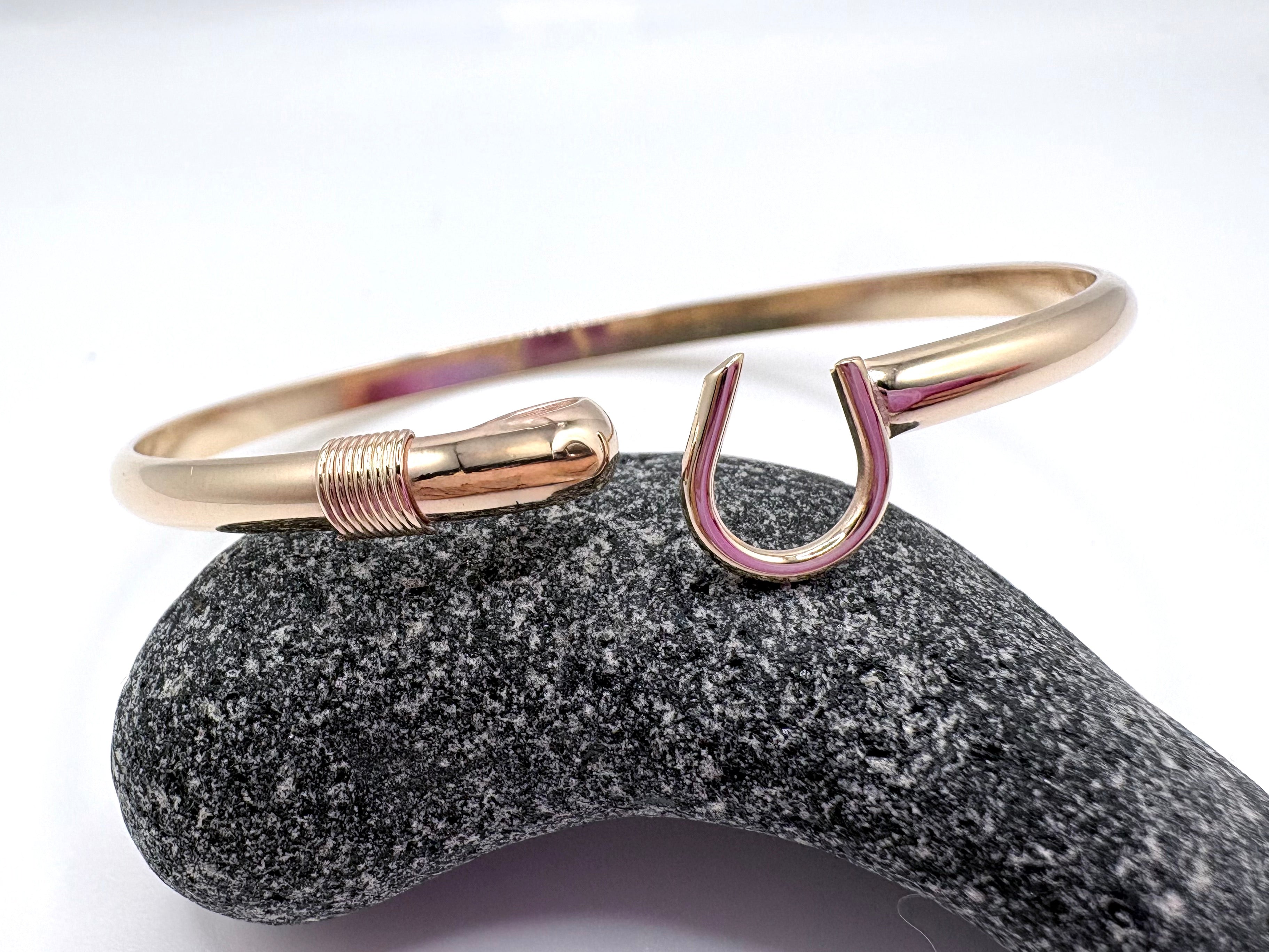 Vieques Caribbean Hook Bracelet 14k gold-filled 4.12mm