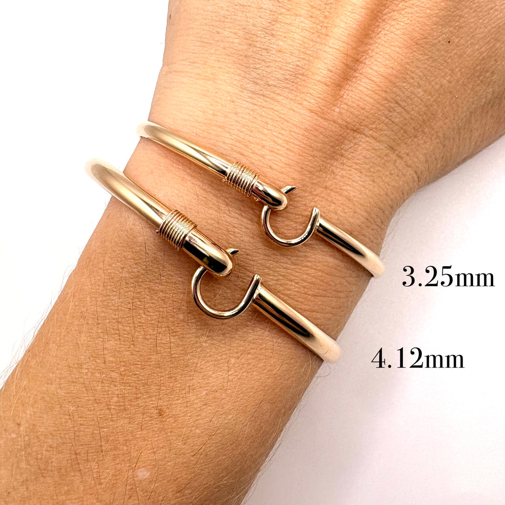 Vieques Caribbean Hook Bracelet 14k gold-filled 4.12mm