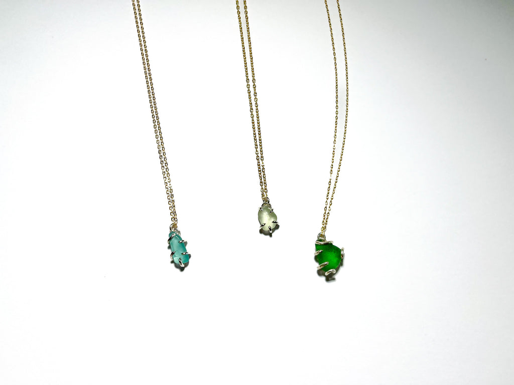 Sea Glass Necklace - Isla Oddball