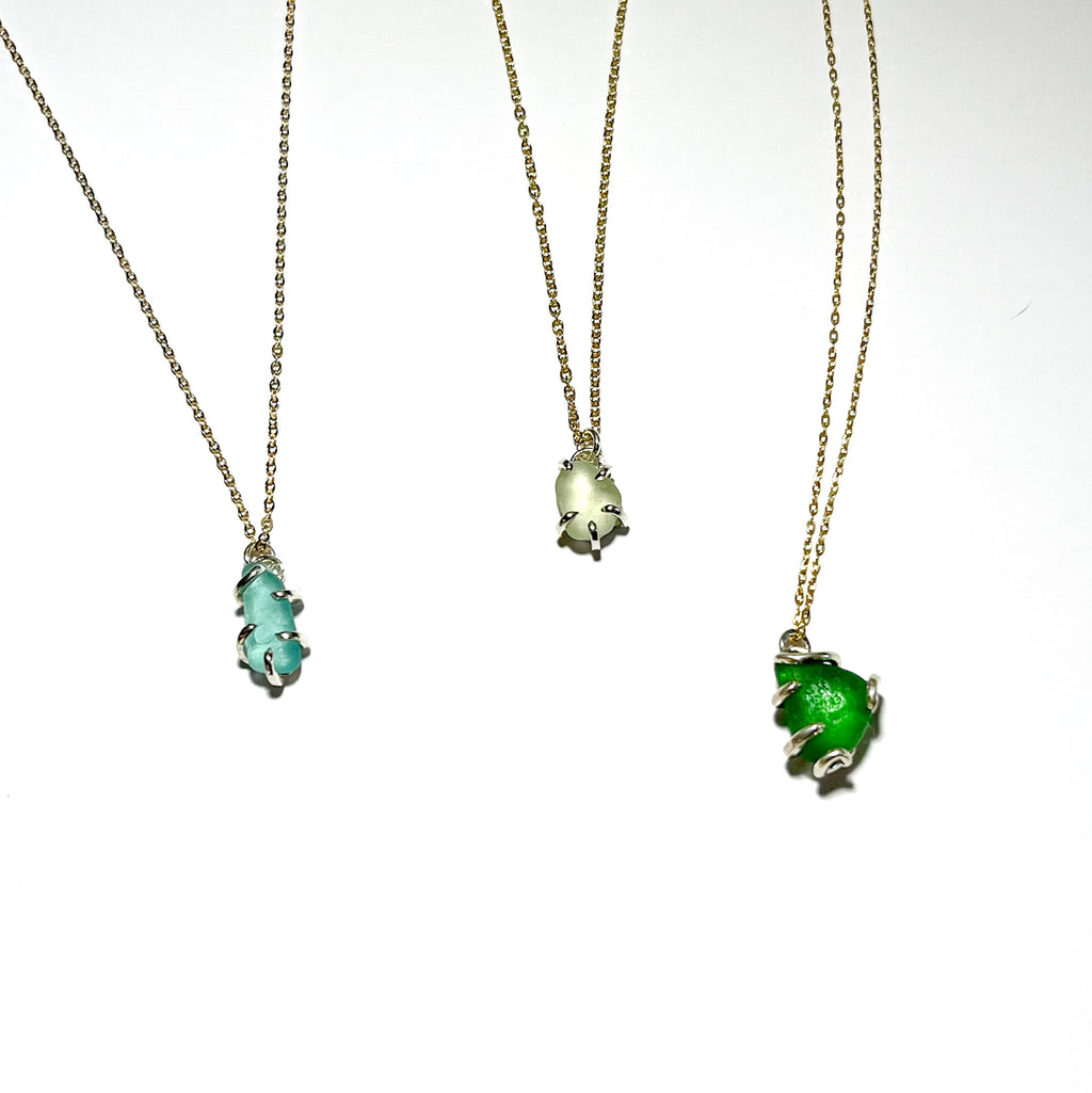 Sea Glass Necklace - Isla Oddball