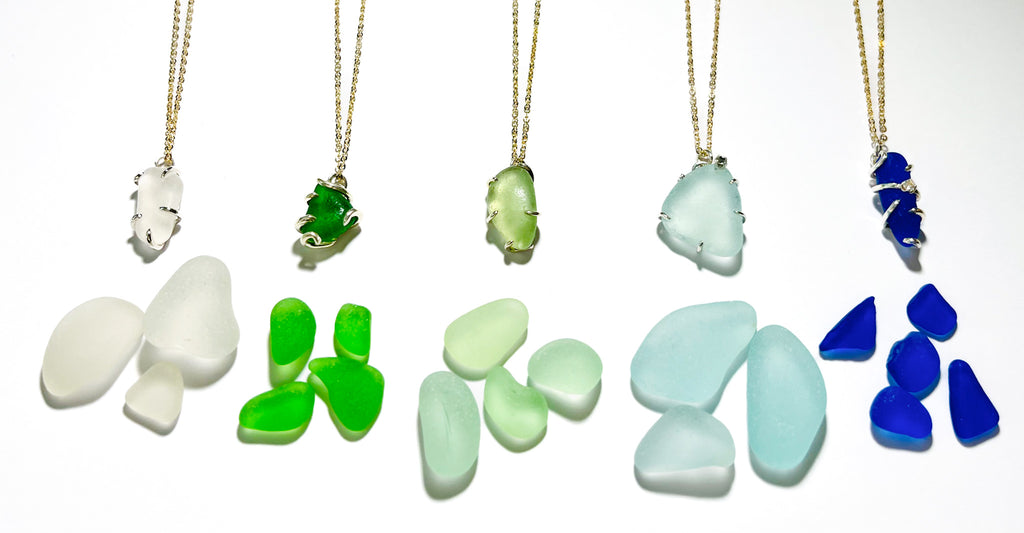 Sea Glass Necklace - Isla Oddball